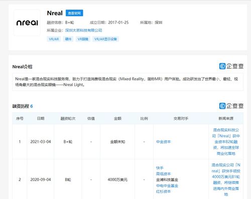 Unreal完成B轮融资，中金资本注资软件开发与技术转让领域